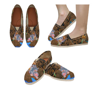 Hippo - Casual Canvas Slip-on Shoes