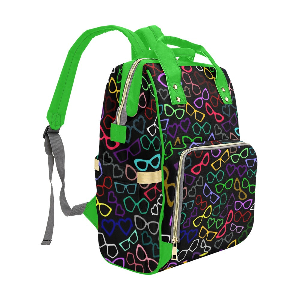 Glasses - Multi-Function Backpack Nappy Bag
