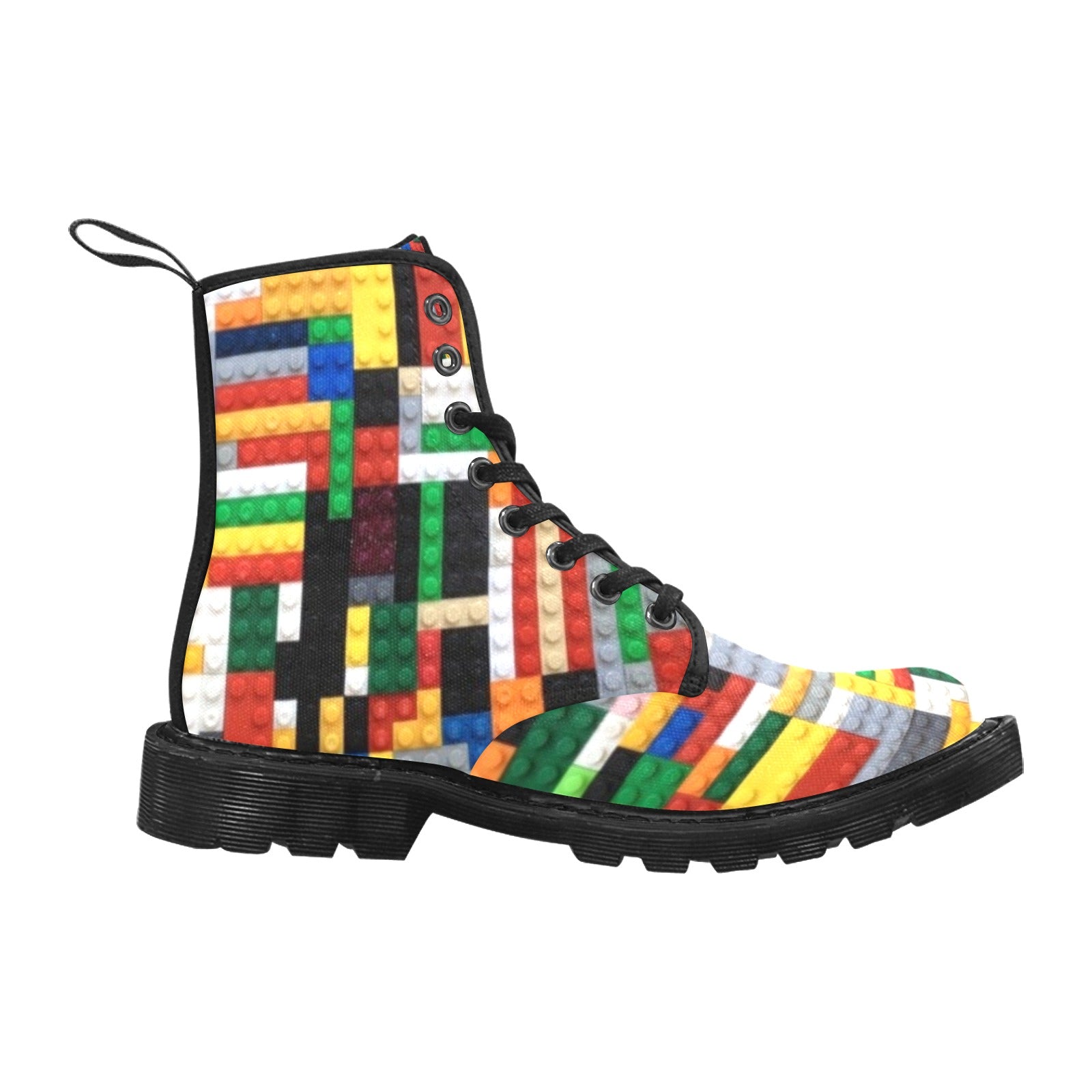 Building Blocks - Canvas Boots