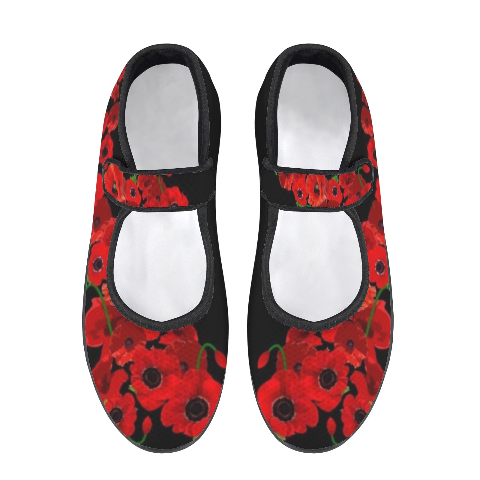Poppies - Mary Jane Shoes