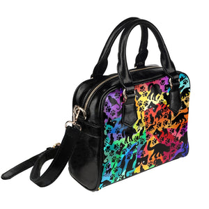 Black Cat Bright - Shoulder Handbag