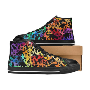 Black Cat Bright - High Top Shoes