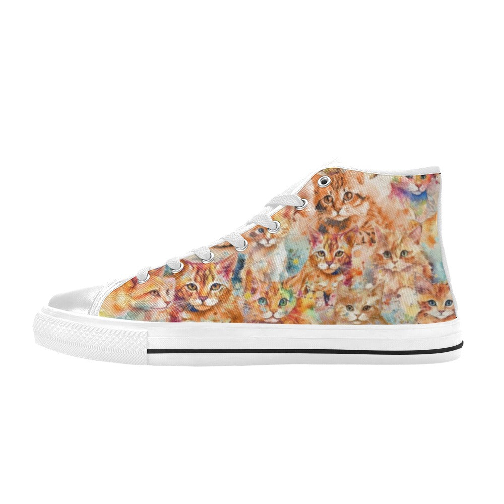Ginger Cat - High Top Shoes
