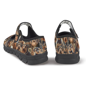 Airedale Terrier - Mary Jane Shoes