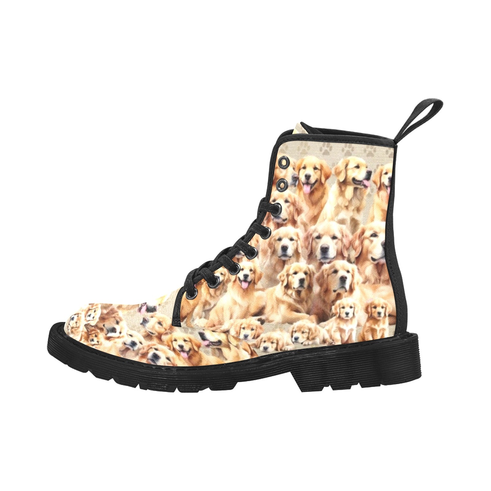 Golden Retriever - Canvas Boots