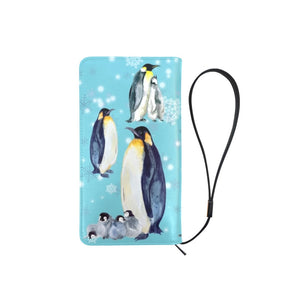 Penguins - Clutch Purse Large