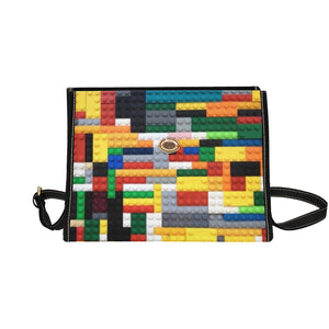 Building Blocks - Waterproof Canvas Handbag