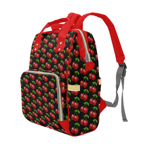 Cherry All Over - Multi-Function Backpack Nappy Bag