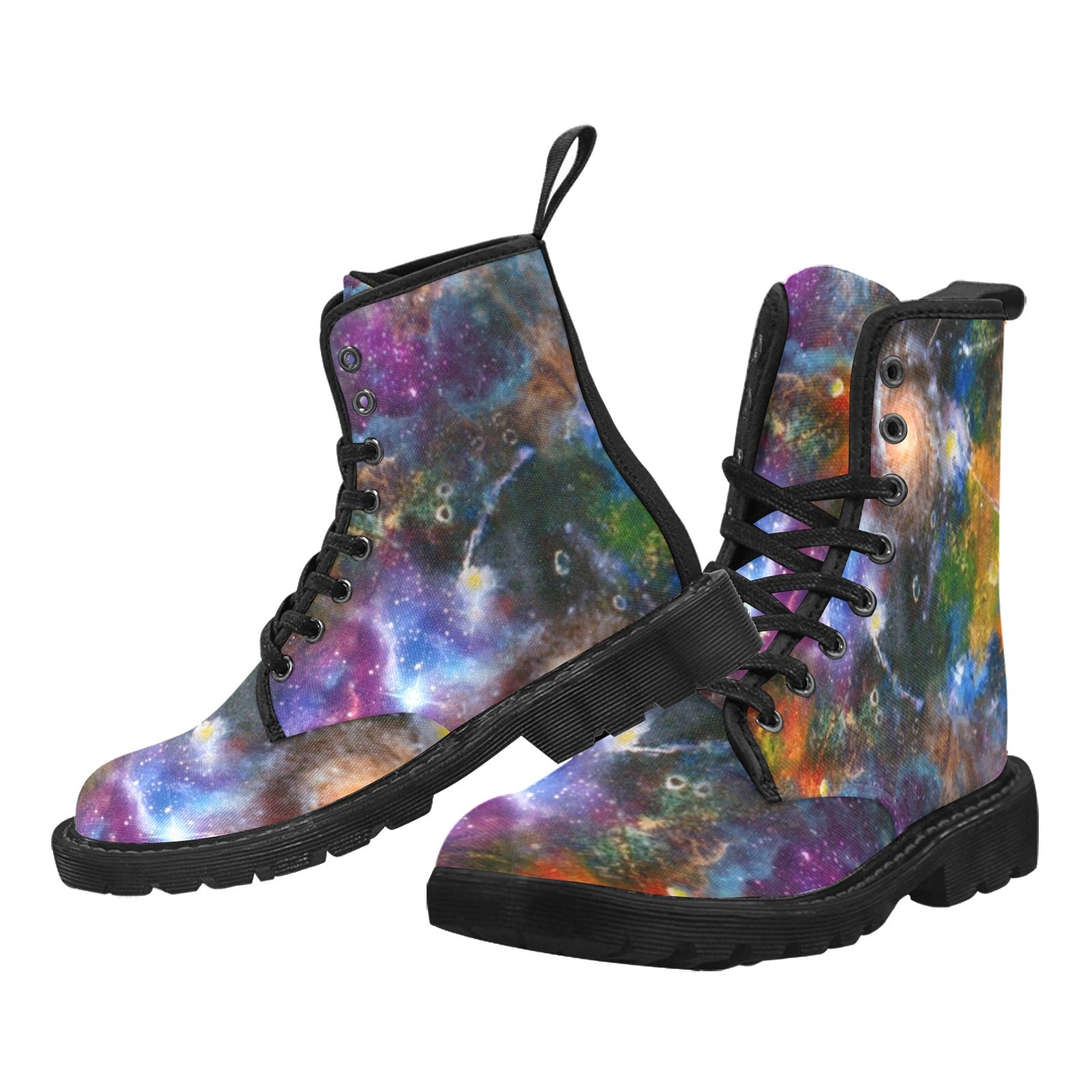 Galaxy - Canvas Boots