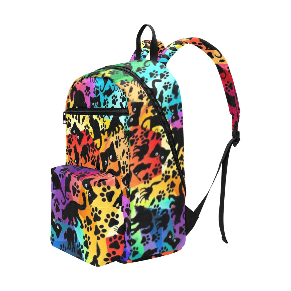 Black Cat Bright - Travel Backpack