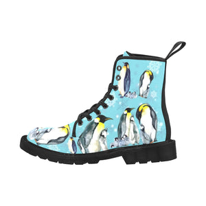 Penguins - Canvas Boots