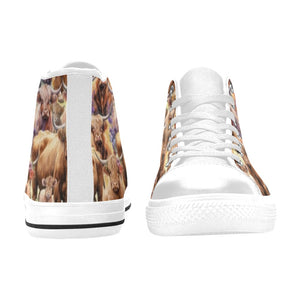Highland Cows - High Top Shoes