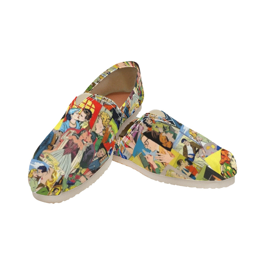 Romance Story - Casual Canvas Slip-on Shoes