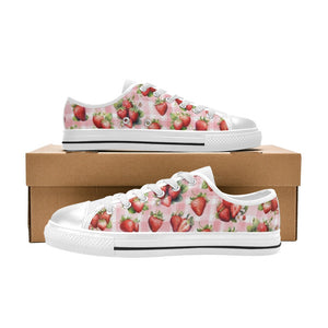 Strawberries - Low Top Shoes