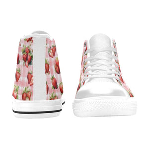 Strawberries - High Top Shoes