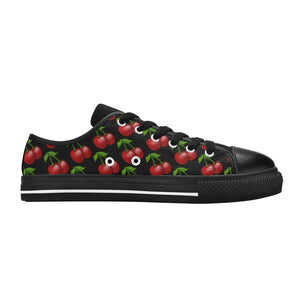 Cherry All Over - Low Top Shoes