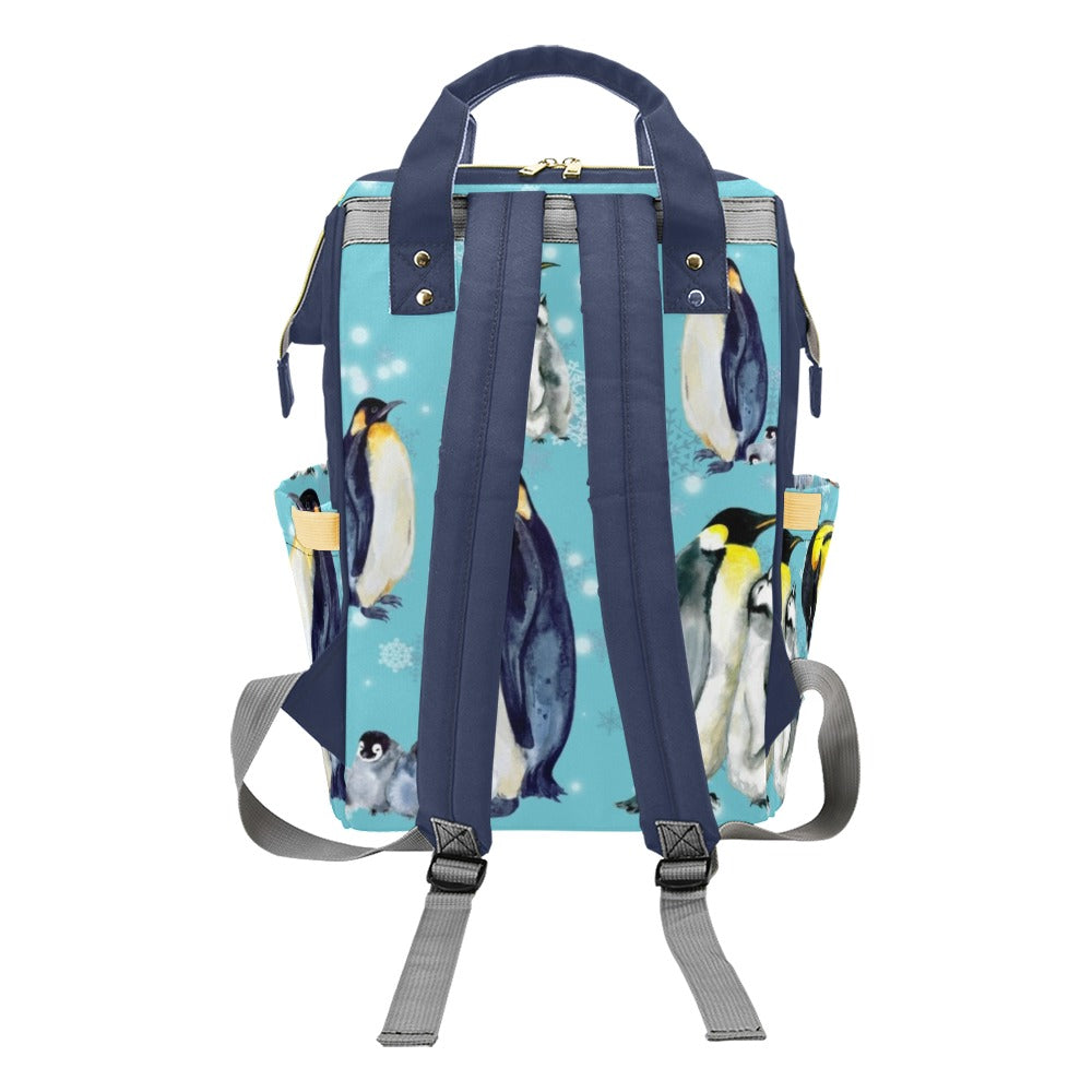 Penguins - Multi-Function Backpack Nappy Bag