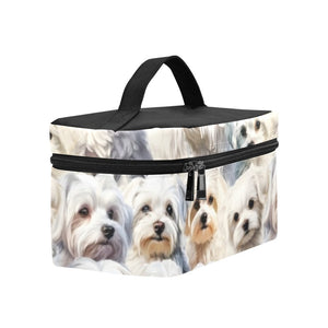 Maltese Terrier - Cosmetics / Lunch Bag