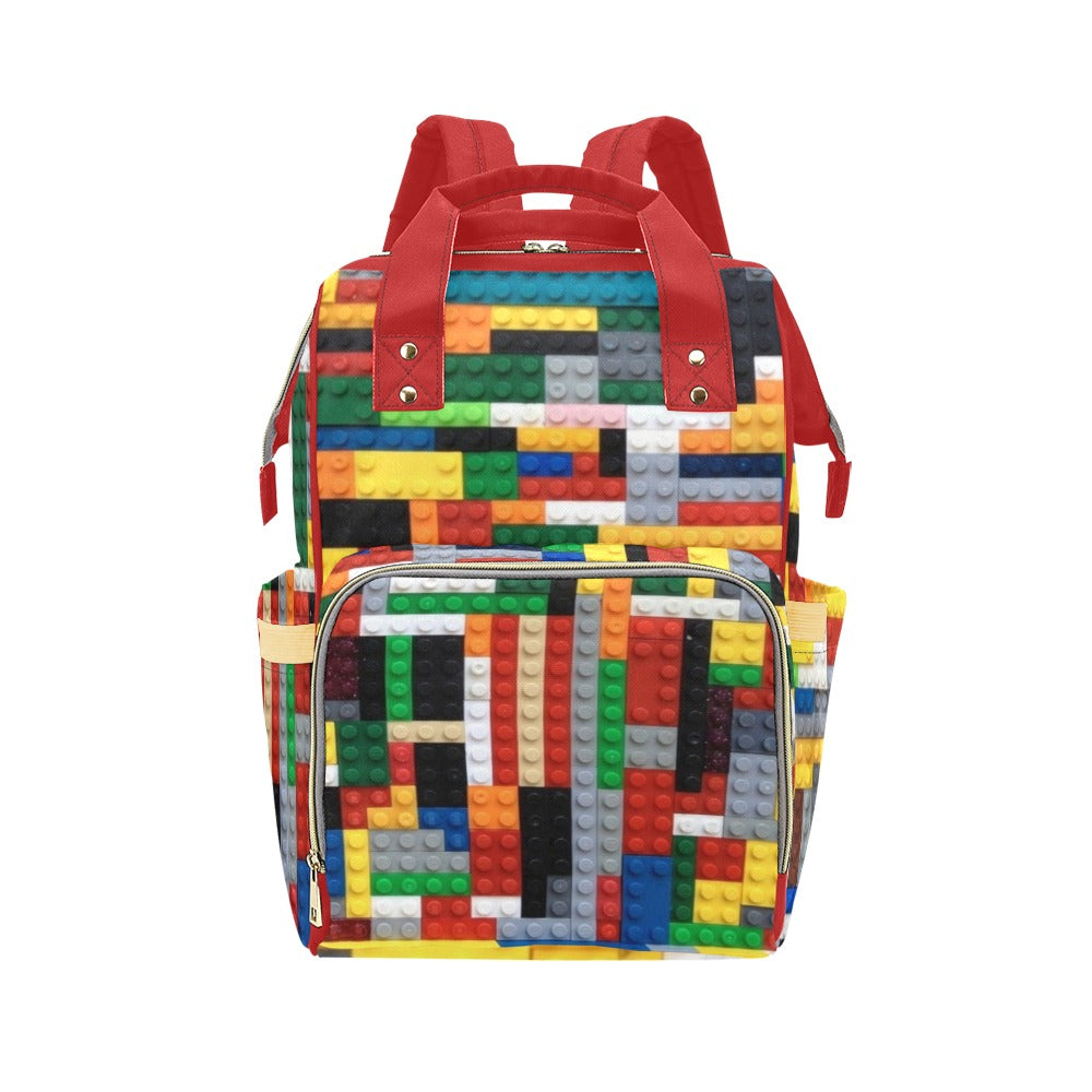 Building Blocks - Multi-Function Backpack Nappy Bag