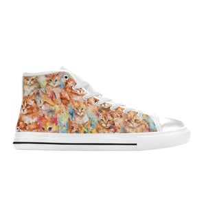 Ginger Cat - High Top Shoes