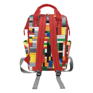 Building Blocks - Multi-Function Backpack Nappy Bag