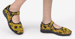 Sunflowers - Mary Jane Shoes