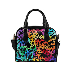 Black Cat Bright - Shoulder Handbag