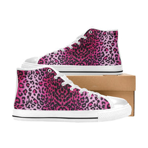 Leopard Pink - High Tops Shoes