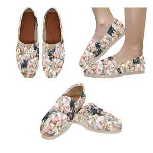 Cute Pigs - Casual Canvas Slip-on Shoes