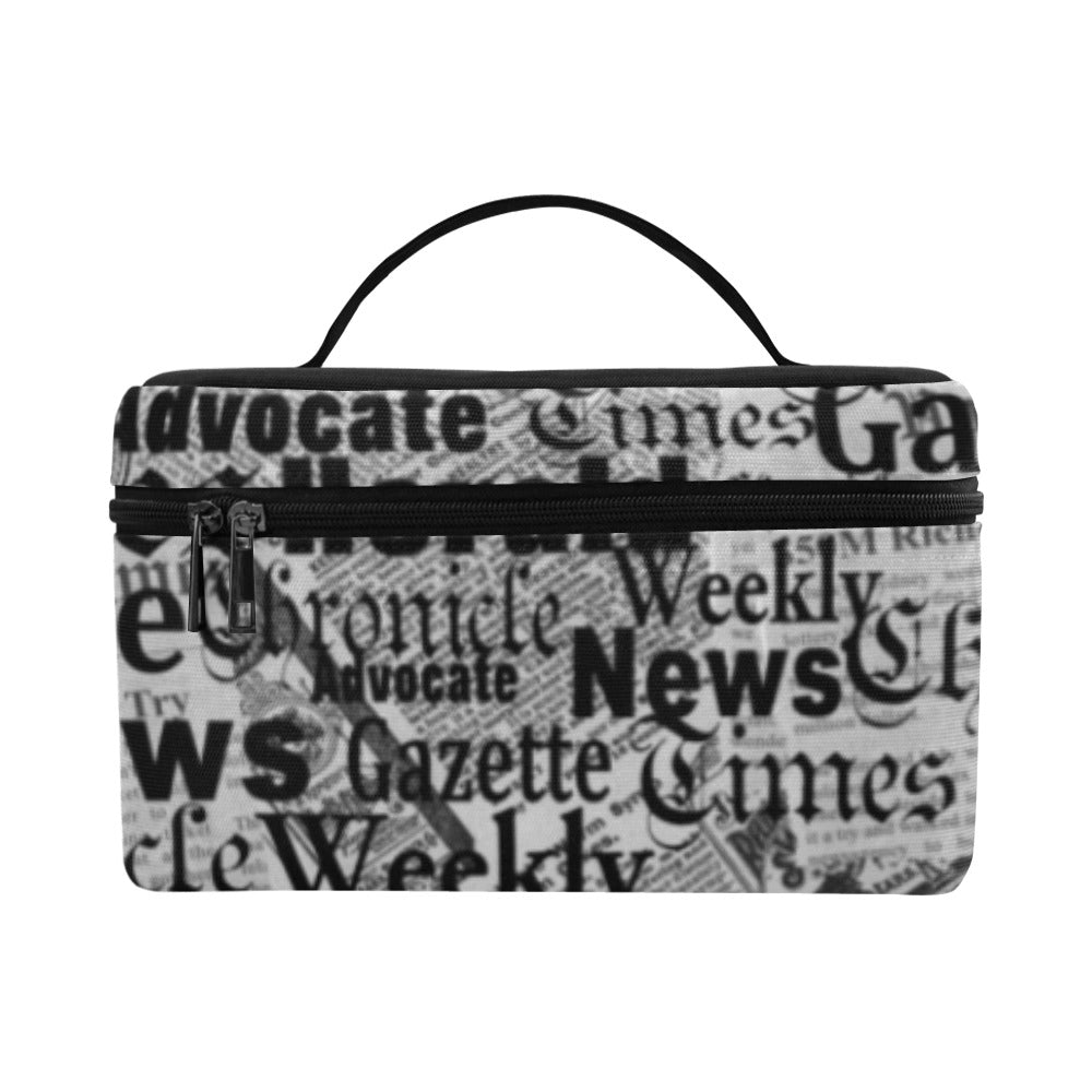 Newsprint - Cosmetics / Lunch Bag