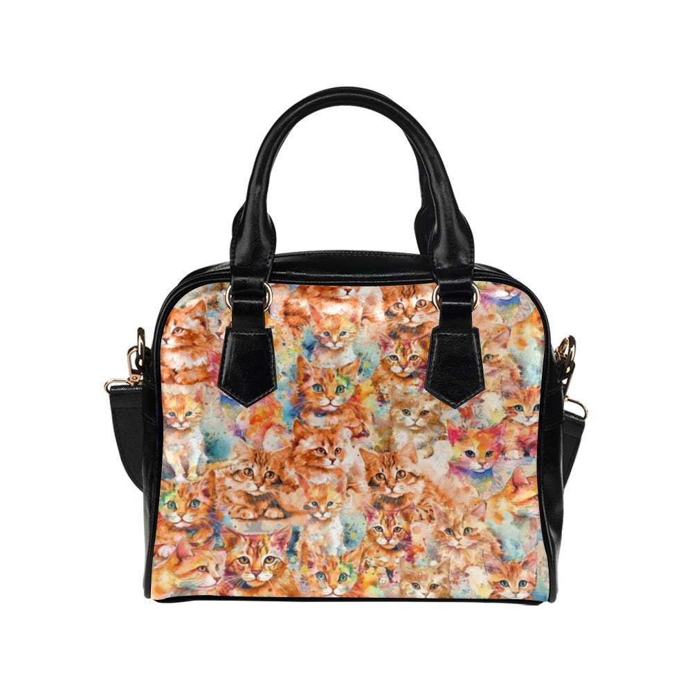 Ginger Cat - Shoulder Handbag