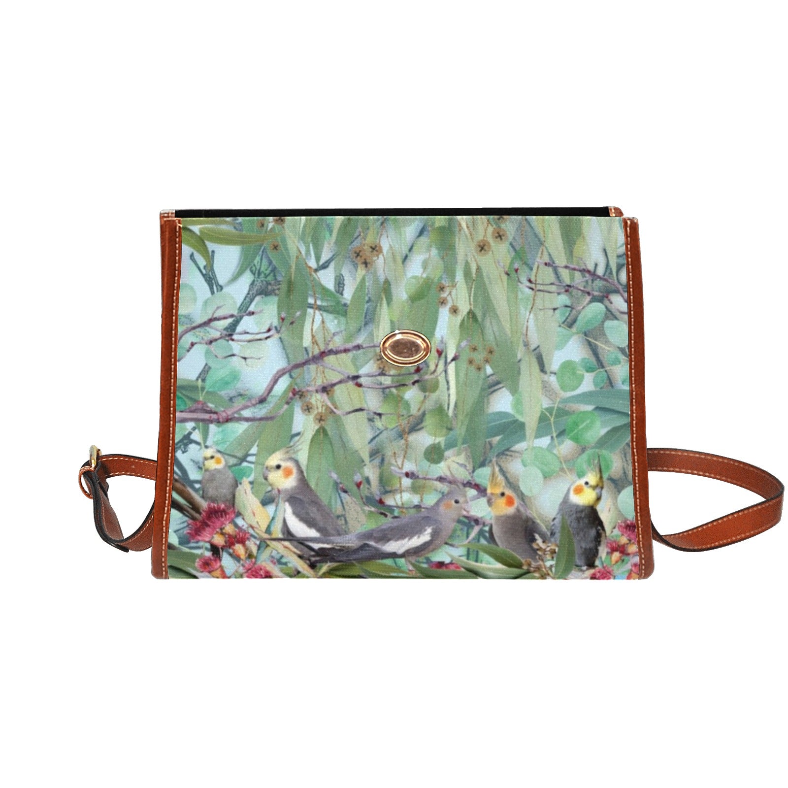 Cockatiel - Waterproof Canvas Handbag