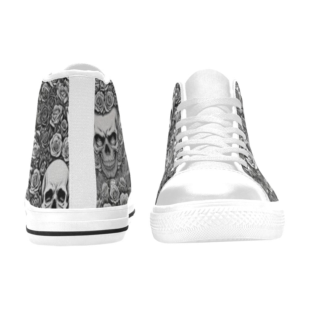 Skulls & Roses - High Top Shoes