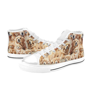 Golden Retriever - High Top Shoes