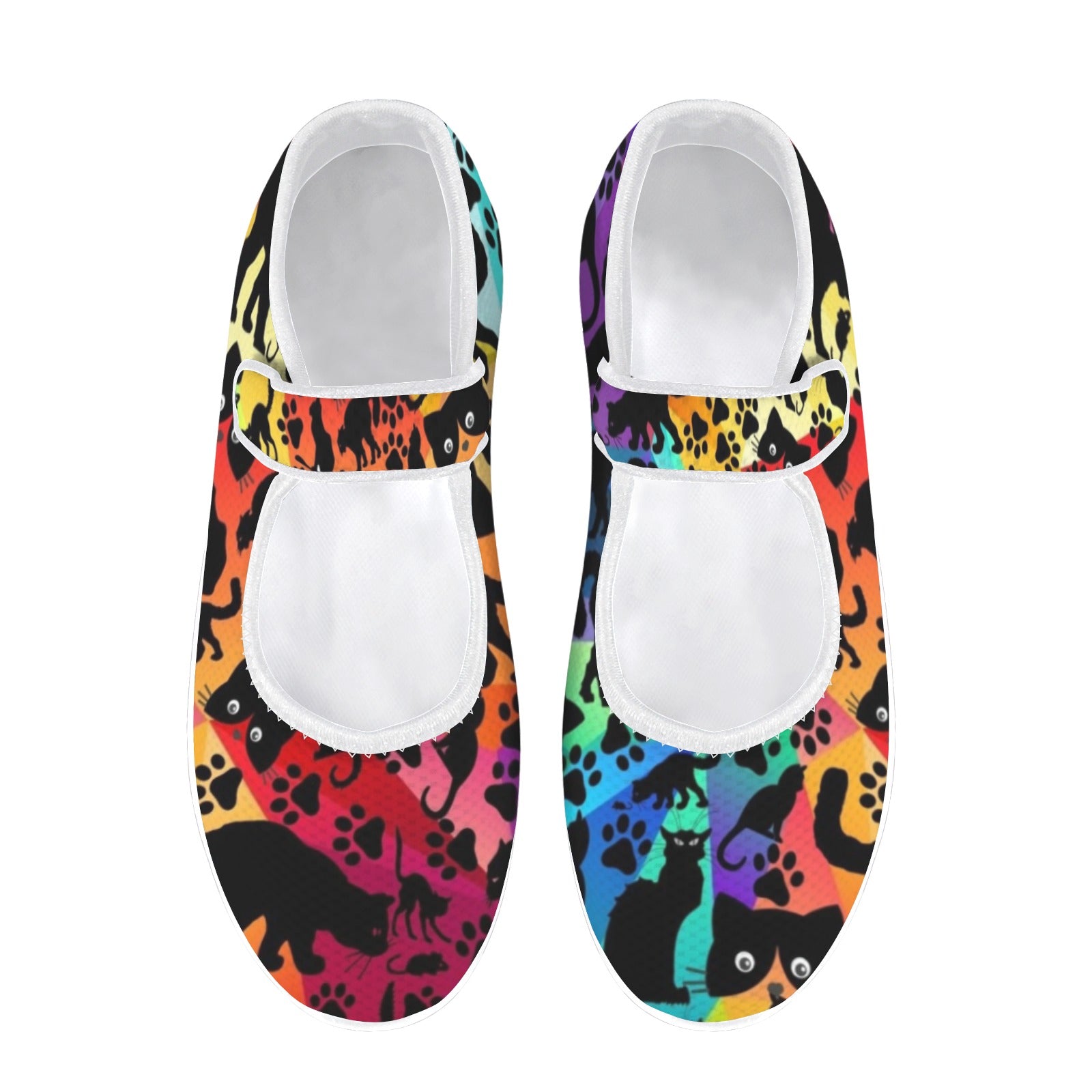 Black Cat Bright - Mary Jane Shoes