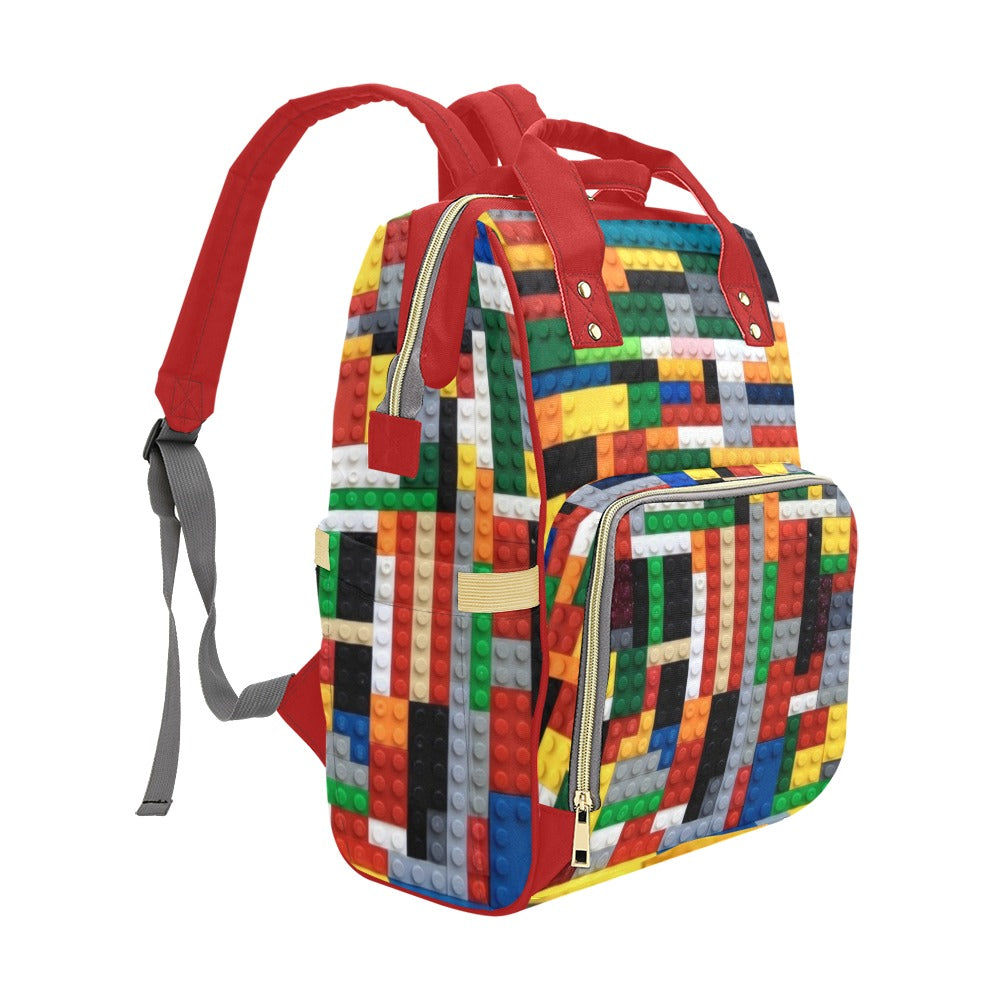 Building Blocks - Multi-Function Backpack Nappy Bag