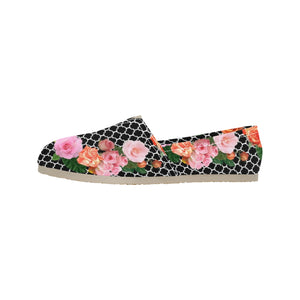 Roses - Casual Canvas Slip-on Shoes