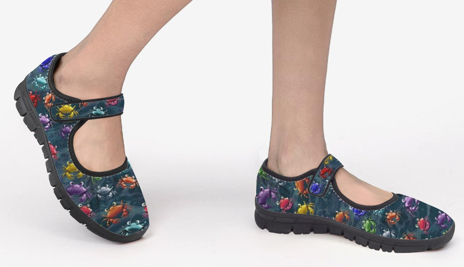 Crab Bright - Mary Jane Shoes