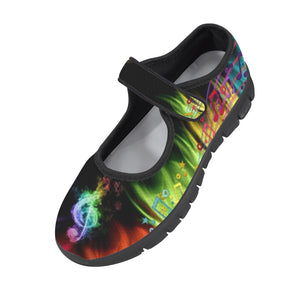 Musical Flames - Mary Jane Shoes