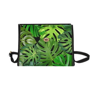 Monstera - Waterproof Canvas Handbag