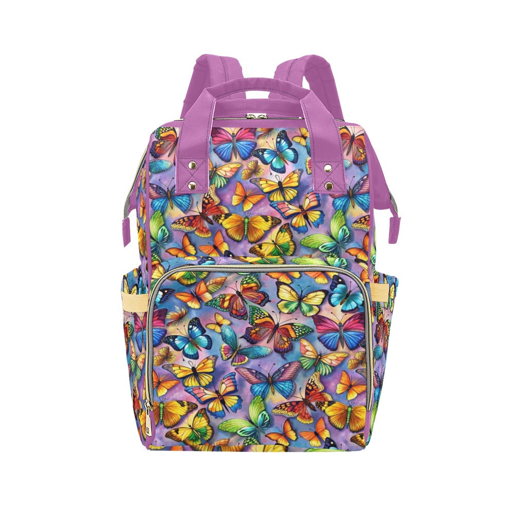 Butterfly Bright - Multi-Function Backpack Nappy Bag