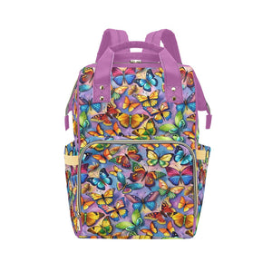 Butterfly Bright - Multi-Function Backpack Nappy Bag