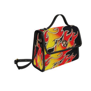 Flames - Waterproof Canvas Handbag