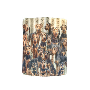 Airedale Terrier - Clutch Purse Large