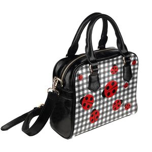 Ladybird Gingham - Shoulder Handbag