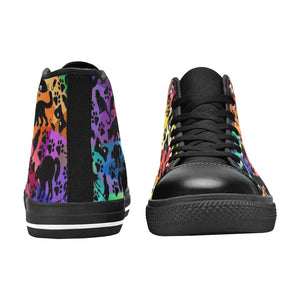 Black Cat Bright - High Top Shoes