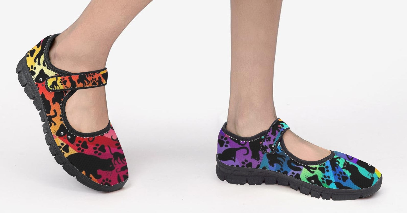 Black Cat Bright - Mary Jane Shoes