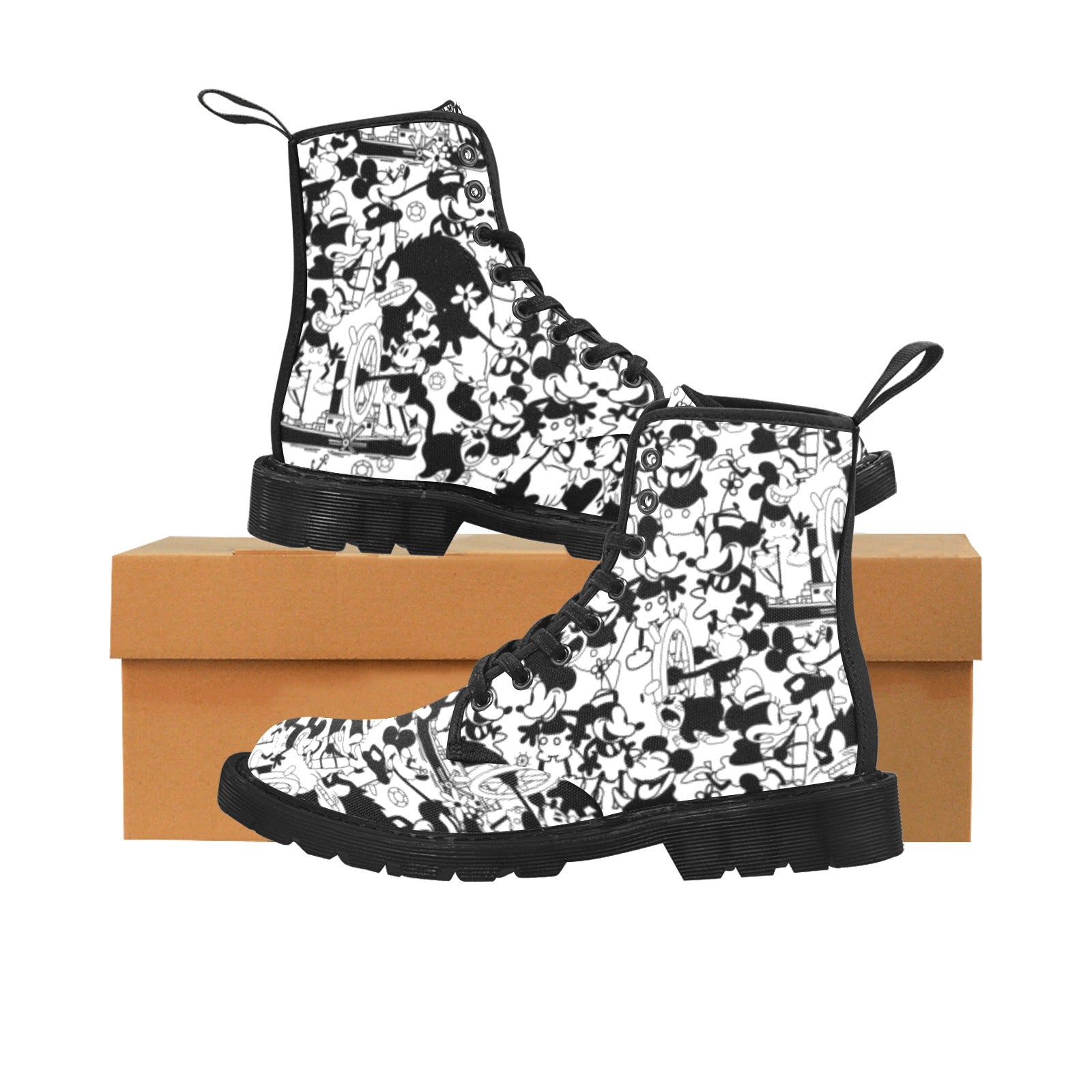 Steamboat Willie - Canvas Boots