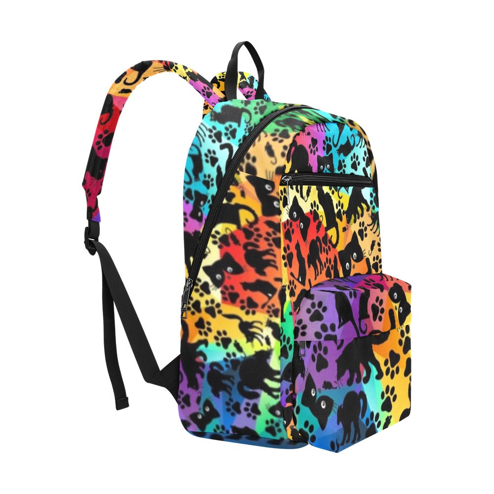 Black Cat Bright - Travel Backpack