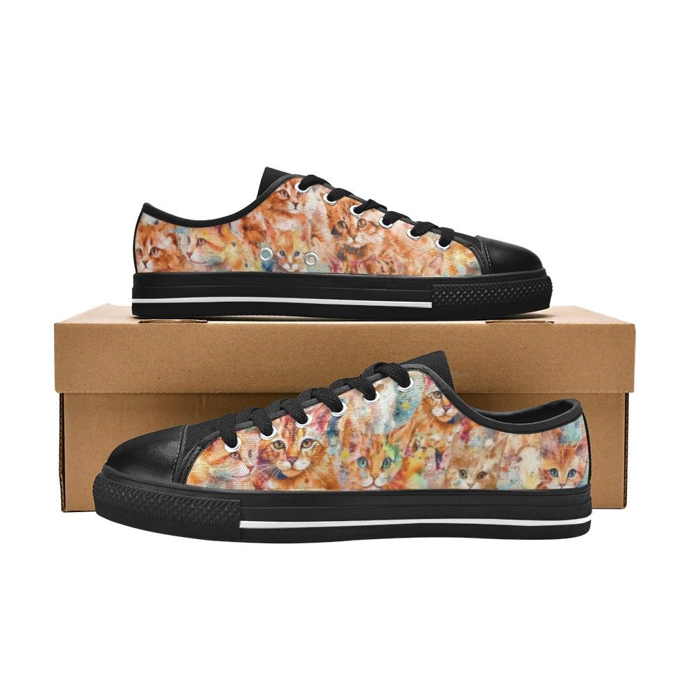 Ginger Cat - Low Top Shoes